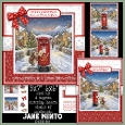 CHRISTMAS POST - red