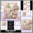GET WELL with decoupage
