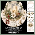 CHRISTMAS CANDLES - rocker card