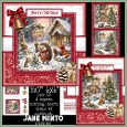 CHRISTMAS WOODLAND COTTAGE