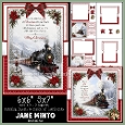 CHRISTMAS TRAIN 6x6 5x7