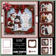 TARTAN CHRISTMAS SET 6x6