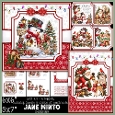 5X7 6X6 SANTA & SNOWMAN SET