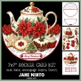 7x7 CHRISTMAS TEAPOT - rocker
