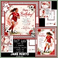 FOOTBALL BIRTHDAY - WOMAN