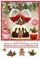 CALORIES DONT COUNT AT CHRISTMAS! quick card sheet