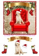 CHRISTMAS CHAIR PUPPY