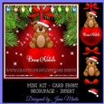 BUON NATALE BAUBLE CARD - MINI KIT