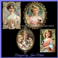 VINTAGE PORTRAIT TOPPERS