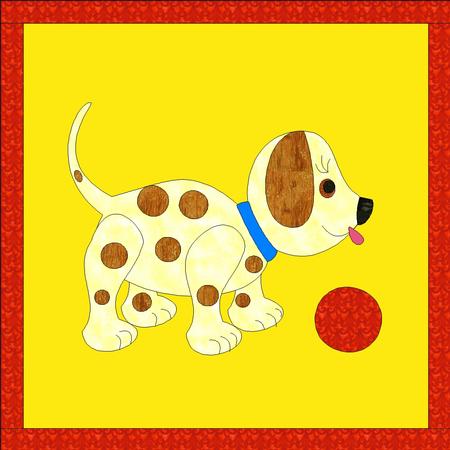 Spot the Puppy Dog - Baby Quilt