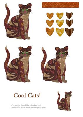 Calico Cats Brown Tabby