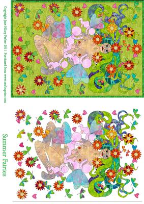 Fairies Through the Seasons - Summer