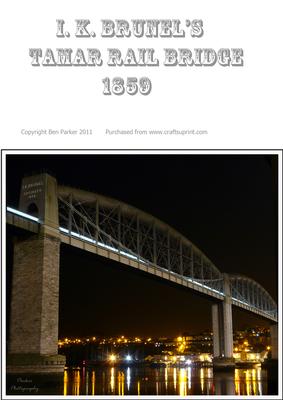 I.k. Brunel's Rail Bridge Over the Tamar 1859