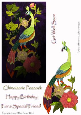 Chinoiserie Peacock