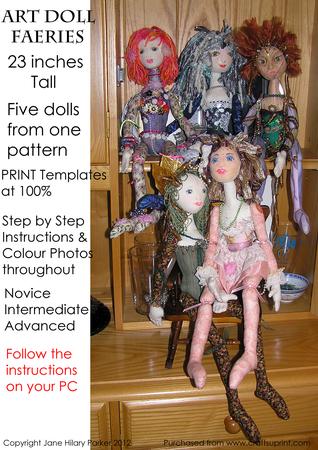 Faerie Art Doll - 23 Inches Tall