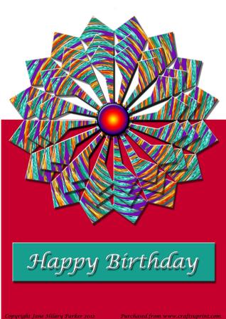 Dahlia Swirl - Venetian Glass