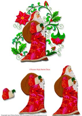Suzani Santa