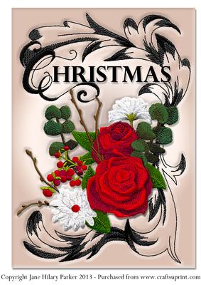 Gothic Christmas Roses