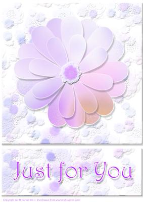 Flowers & Daisy Soft Mauvess