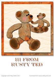 Rusty Ted Say's "hi"