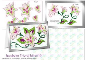 Jacobean Trio of Lilies