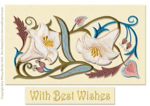 Jacobean Duo of Lilies