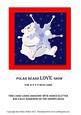 Polar Bears Love Snow 6 x 6 Inches