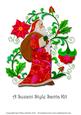 A Suzani Santa