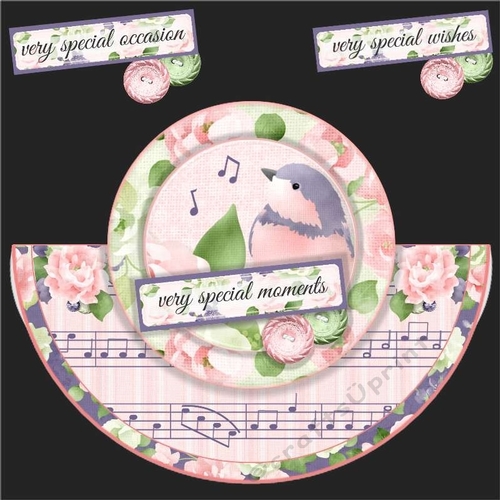 Bird Song Rocker Card