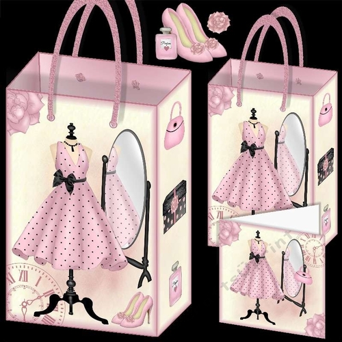  Party Time Dress Gift Bags