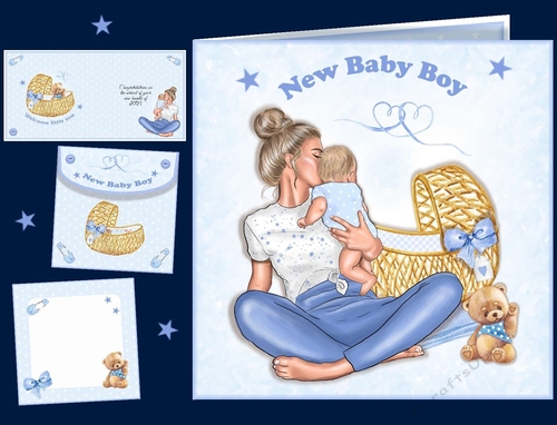New Mother & Baby Boy
