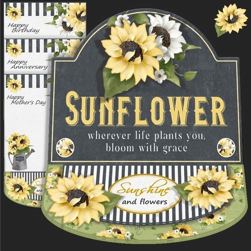 Sunflower Easel Card