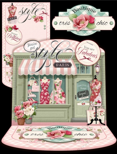 Très Chic Boutique Easel Card