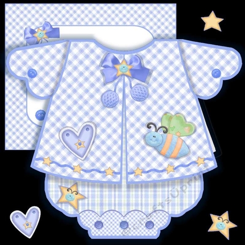Baby Boy Matinée Romper Suit 