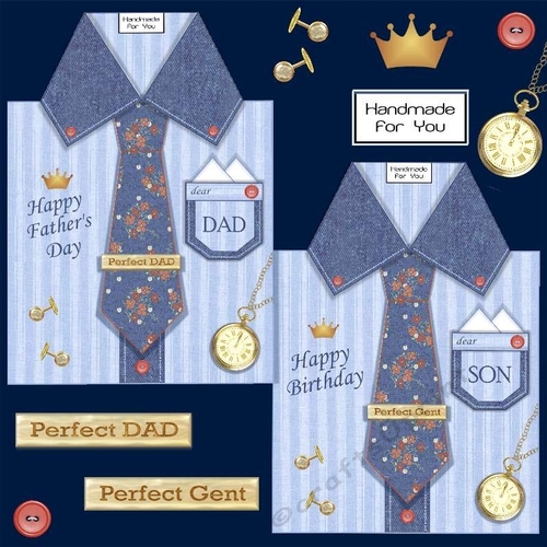 Perfect Gent Shirt Card