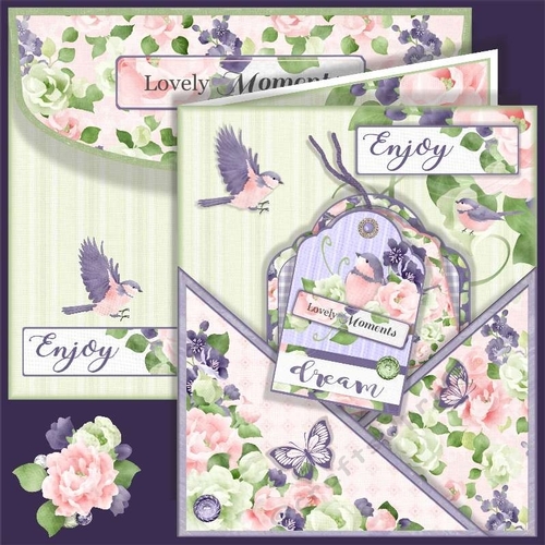 Enjoy Lovely Moments Pocket Card