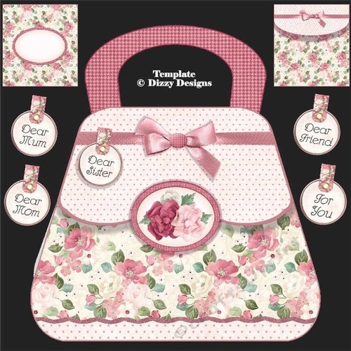 Floral Handbag Card