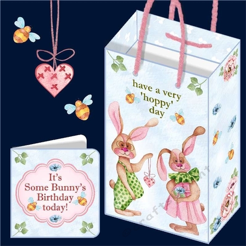 Bunnies And Bees Gift Bag