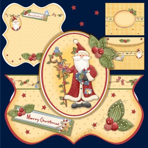 Merry Christmas Santa Card