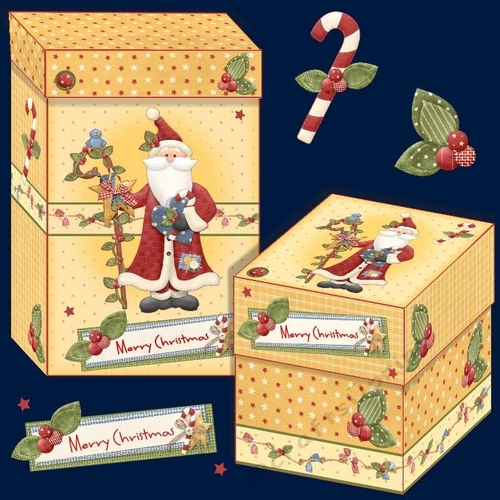 Merry Christmas Santa Boxes