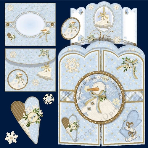 Warm Winter Wishes Gatefold Card