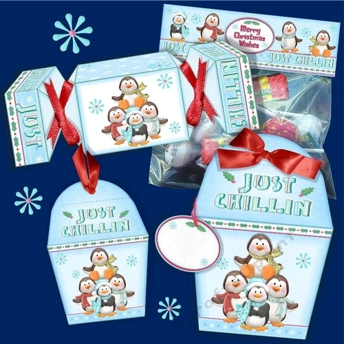 Just Chillin Penguins Christmas Boxes 