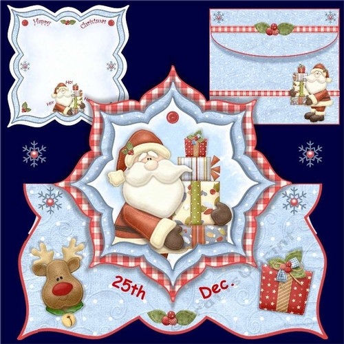 Santa With Presents OTT Card