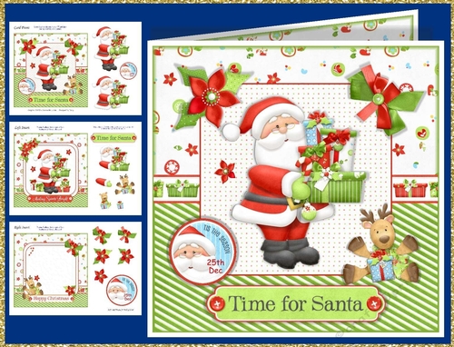 Time For Santa Card
