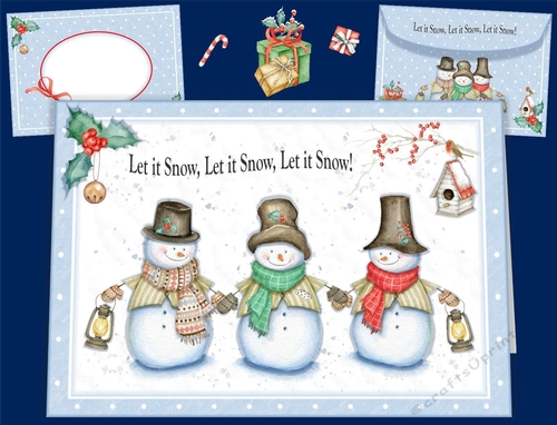 Happy Snowmen Friends