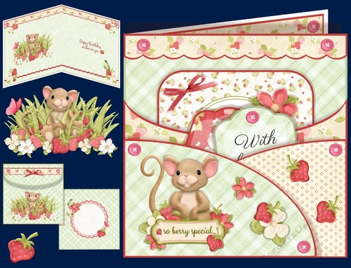 So Berry Special Double Pocket Card