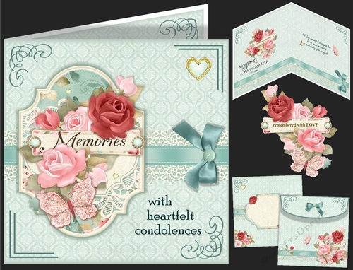 Treasure The Memories Sympathy Card
