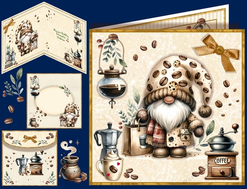 Coffee Loving Gnome