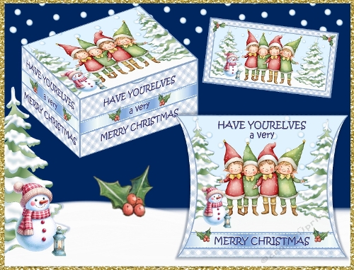 Christmas Elves Gift Boxes