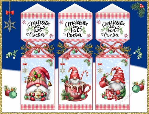 Cocoa Gnomes Cracker Boxes